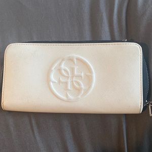Large Zip Around Guess Wallet